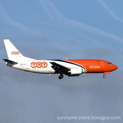 TNT Service, from France to Shenzhen